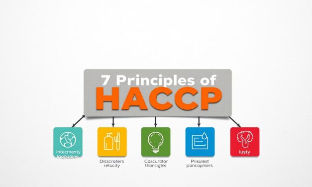 Quels sont les 7 principes du HACCP ?