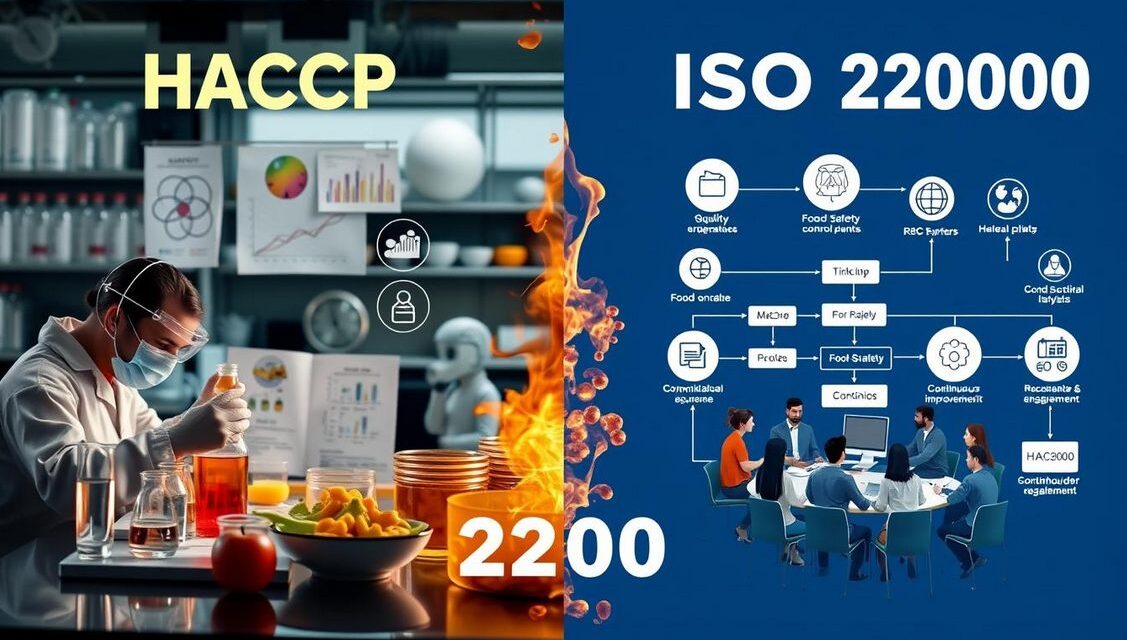 Quelle est la différence entre HACCP et ISO 22000 ?