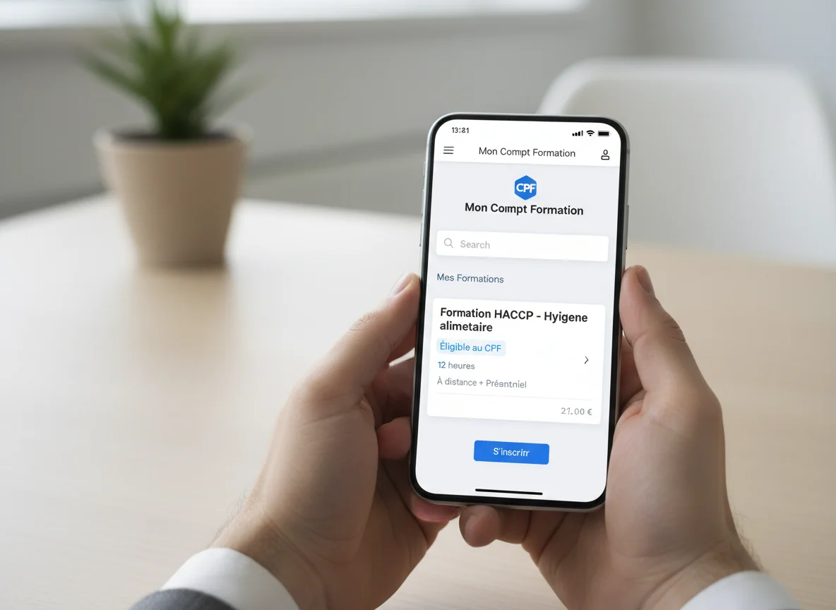 CPF compte personnel formation financement HACCP