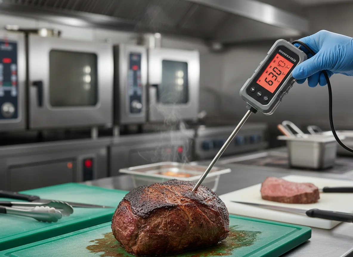 Thermomètre alimentaire mesure température cuisson CCP